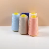 Special PP material anti-tangle spool set for sewing and embroidery of colored spool Application Scenario